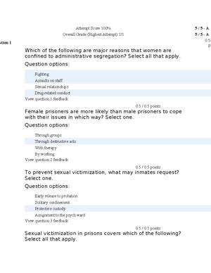 Cj Practice Activity Cj Module Four Practice Activity