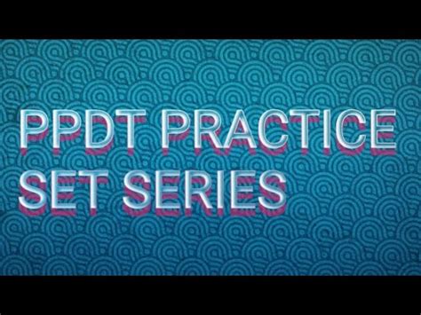 PPDT PRACTICE SET SERIES LECTURE 02 How To Get Screen In How To