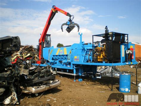 Car Logger Balers Techonology For Solid Waste Recycling Shear