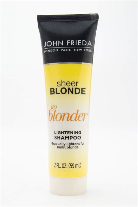 John Frieda Sheer Blonde Go Blonder Lightening Shampoo 2 Fl Oz