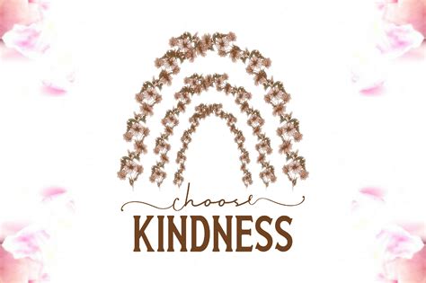 Choose Kindness Sublimation Graphic By Aspirefhd Creative Fabrica