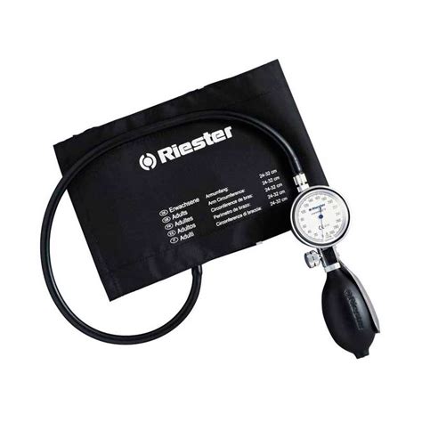 Tensiómetros aneroides riester minimus ii negro brazalete velcro 3