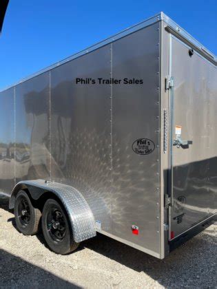 2024 Continental Cargo NEW 7X14 V NOSE ENCLOSED CARGO TRAILER In