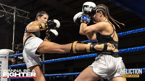 Haylee Vs Kaylee Infliction Muay Thai YouTube