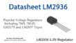 LM2936 Ultra Low Quiescent Current 5 0V Regulator Datasheet