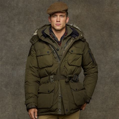 Lyst Rlx Ralph Lauren Rover Down Parka In Green For Men