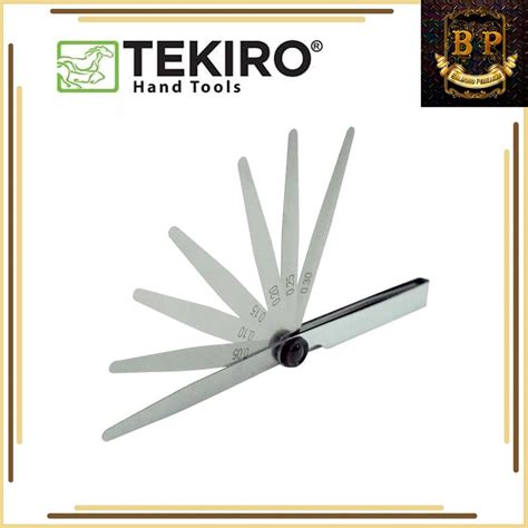 Jual Alat Ukur Celah Set Pcs Tekiro Feeler Gauge Blade Shopee