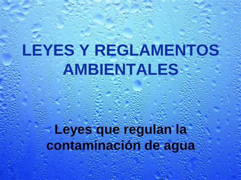 Pdf Leyes Y Reglamentos Ambient Ales Dokumen Tips