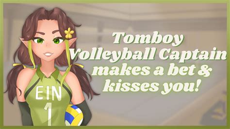 Asmr Roleplay Dominant Tomboy Volleyball Captain Makes A Bet And Kisses