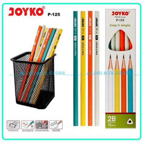 Jual Pensil Joyko P125 Pensil Joyko 2b Warna Warni Jakarta Barat