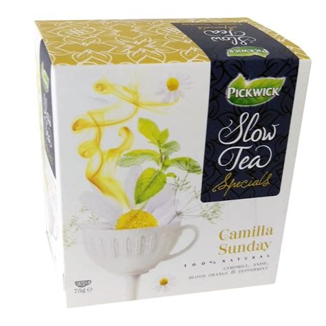 Pickwick Teebeutel Slow Tea Specials Camilla Sunday 25 Beutel á 3g K