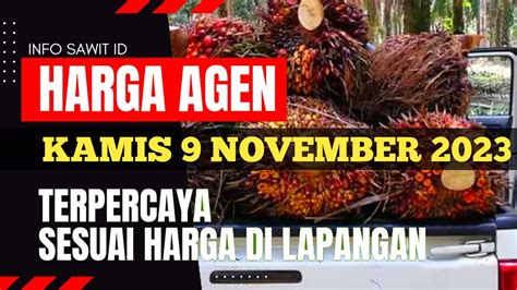 Harga Sawit Hari Ini Di Agen Terbaru November Youtube