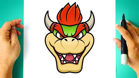 Como DESENHAR o BOWSER fácil Como DIBUJAR a BOWSER paso a paso