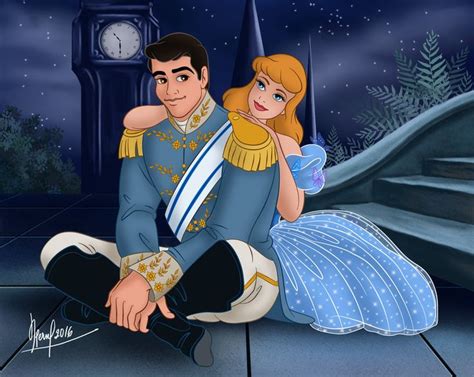 CINDERELLA AND PRINCE Cinderella And Prince Charming Disney Princess