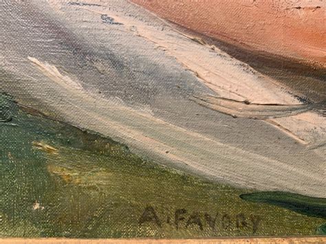Proantic Reclining Nude Signed André Favory