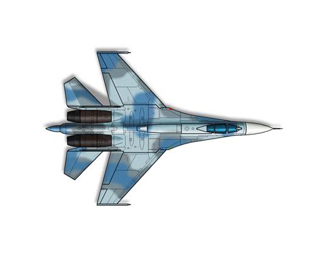 Su-27 (Flanker) by SoloA2 on DeviantArt