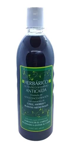 Shampoo Herbárico Anticaída De Chile Romero Sábila 600ml Mercadolibre