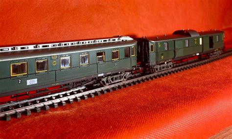 Fleischmann H0 5080 5082 Model Train Wagon 2 Passenger Wagon