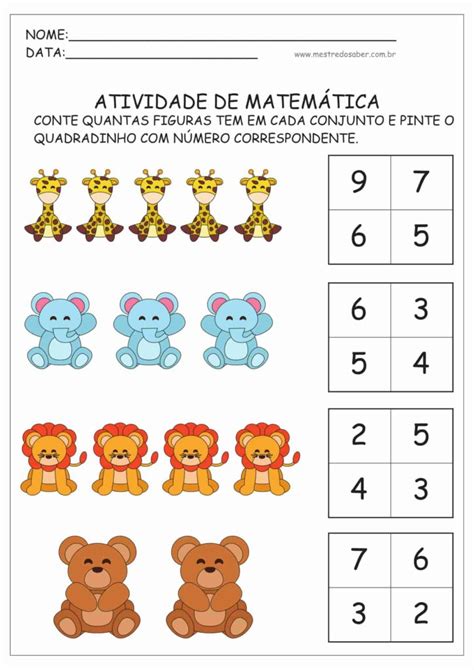 Atividade De Matematica Grupo 5 - A Arte de Educar: Atividades matemática Grupo 5