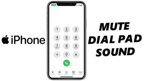 How To Disable Dial Pad Sound On Iphone Mute Dial Pad Sound On Iphone