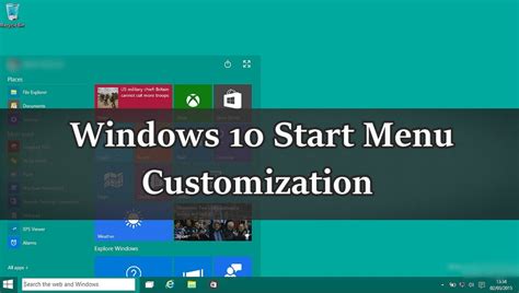 6 Ways To Customize Windows 10 Start Menu Anibery