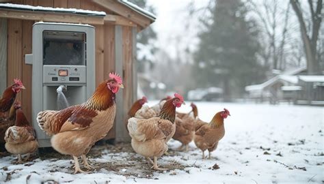 Comment éviter que l eau des poules gèle et maintenir une hydratation