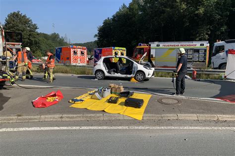 Wieder Ein Schwerer Unfall In Pochwerk Oberberg Aktuell