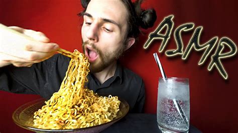 Asmr Eating Spicy Noodle Eating Sounds Mukbang Fast Food No