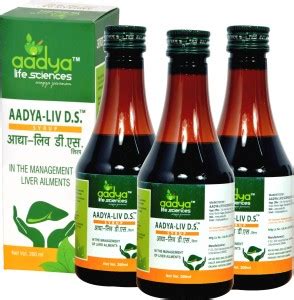 Aadya Life Liv D S Syrup 200 Ml Each For Healthy Liver And Improves