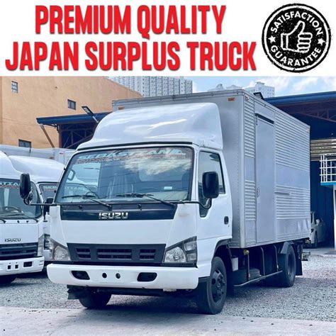 Isuzu Elf Aluminum Closed Van Ft Npr With Power Lifter Molye