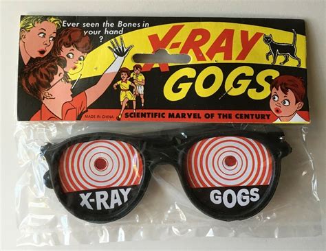 X Ray Gogs Goggles Spex Joke And Gag Novelty Toy Etsy