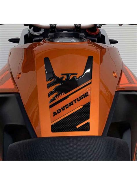 PARASERBATOIO ADESIVO 3D In RESINA GEL Compatibile Per MOTO KTM 1190