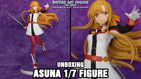 Sword Art Online The Movie Ordinal Scale Asuna 1 7 Scale Figure Kaitendoh Unboxing