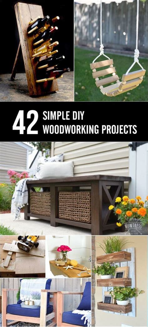 42 Simple Woodworking Projects For Beginners – Woodworking Toolkit