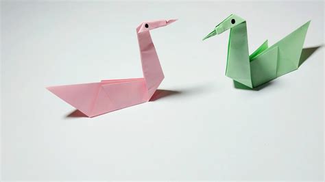 Origami Bebek Cara Membuat Bebek Bebek Dari Kertas Origami YouTube