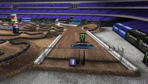 La piste virtuelle du SX dArlington 1 LeBigUSA Actualité du