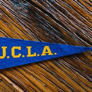 UCLA Mini Felt Pennant Vintage College Decor - Etsy