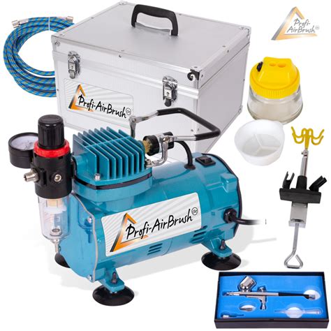 Profi AirBrush Koffer Set Compact Mobil