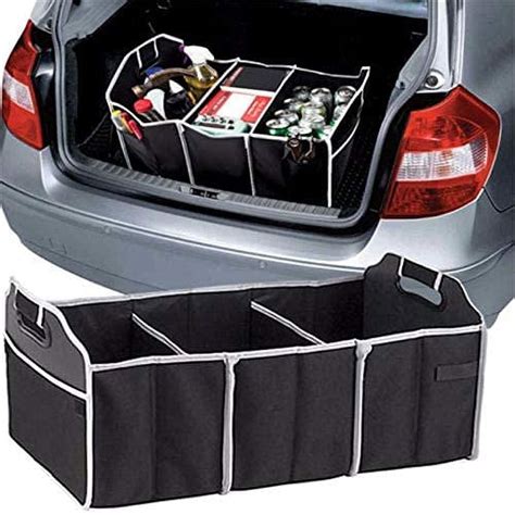 Trunk Organizer Multipurpose Collapsible Car Storage Box X Large Leak Proof Auto Grocery Bag