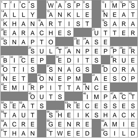 LA Times Crossword 29 Sep 23 Friday LAXCrossword