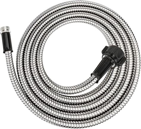 Yanwoo 304 Stainless Steel 10 Feet Garden Hose With Female To Male