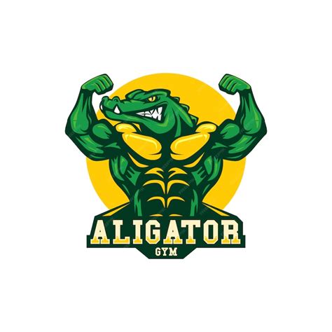 Premium Vector | Alligator mascot logo