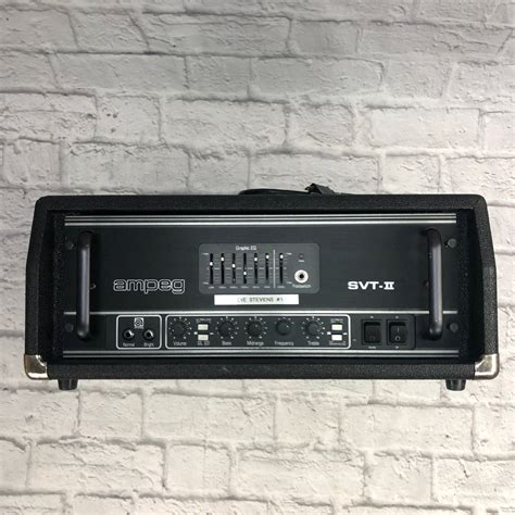 Ampeg Svt Ii Tube Bass Amp Head Steve Stevens Evolution Music