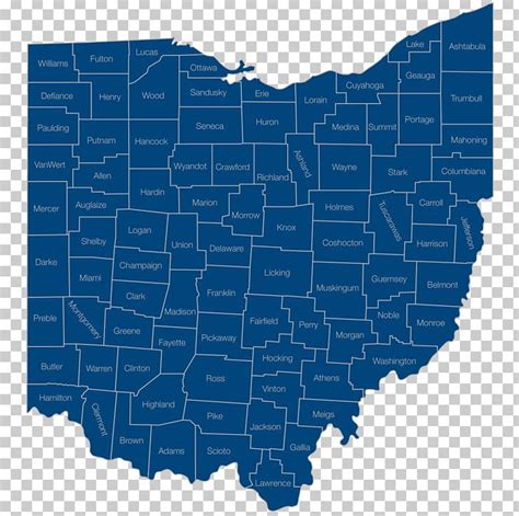 Ohio Topographic Map Elevation Contour Line PNG, Clipart, Angle, Area, Blank Map, Blue, Contour ...