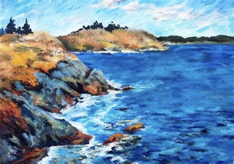 EDDY TIDE By Ginger Cook An Acrylic Art Academy Lesson Https