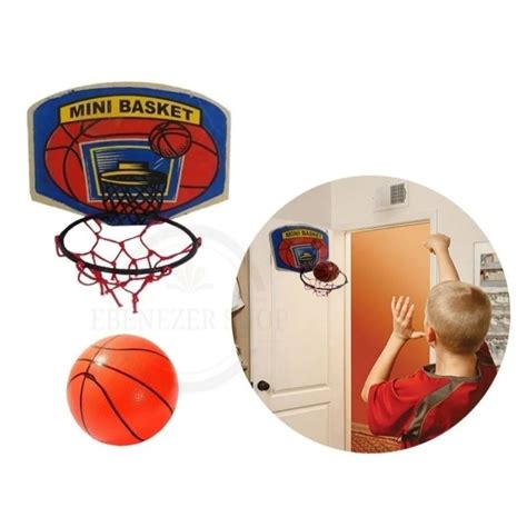 Kit Basquete Infantil Jogo Tabela Bola E Cesta Brinquedo Crian A