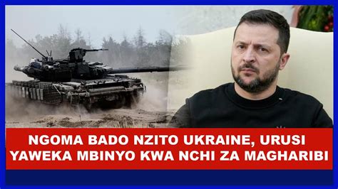 Breaking Vita Ya Urusi Na Ukraine Uvamizi Katika Eneo La Kursk Urusi