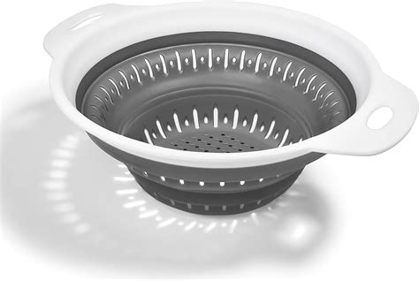 Amazon Collapsible Colander Bpa Free Silicone Food Strainer With