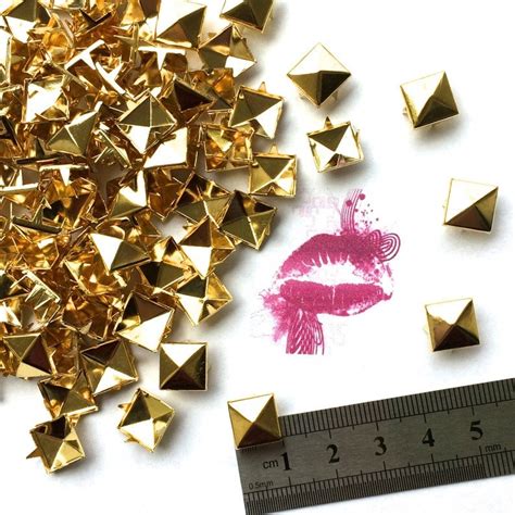 100pc Pyramid Prong Studs DIY Hardware Rivets Nail Head Etsy