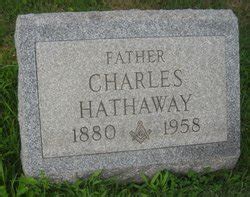 Charles Hathaway 1880 1958 Find A Grave Memorial